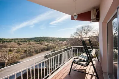 Balkon ili terasa u objektu Apartman Sena
