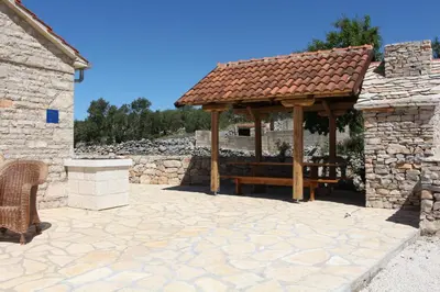 Tlocrt objekta Kuća za odmor Rogoznica