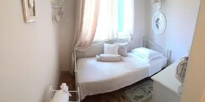 Krevet ili kreveti u jedinici u objektu Apartments with parking space Vodice - 18179