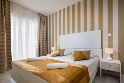 Krevet ili kreveti u jedinici u objektu Perla Resort