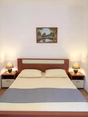 Krevet ili kreveti u jedinici u objektu Zlatko Apartments