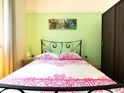 Krevet ili kreveti u jedinici u objektu Simplistic Holiday Home in Rogoznica near the Seabeach