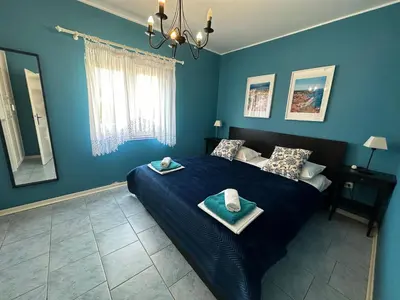 Krevet ili kreveti u jedinici u objektu Adria Sun Apartments Vodice