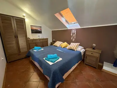 Krevet ili kreveti u jedinici u objektu Adria Sun Apartments Vodice