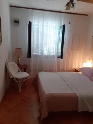 Krevet ili kreveti u jedinici u objektu Tisno Sea View apartment