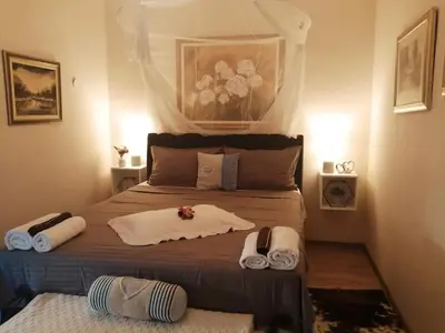 Krevet ili kreveti u jedinici u objektu Holiday Home Slavica, prizemlje objekta