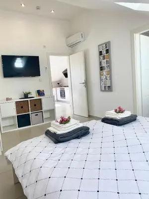 Krevet ili kreveti u jedinici u objektu Villa Maluma