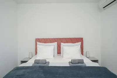 Krevet ili kreveti u jedinici u objektu ViaAdria Residence
