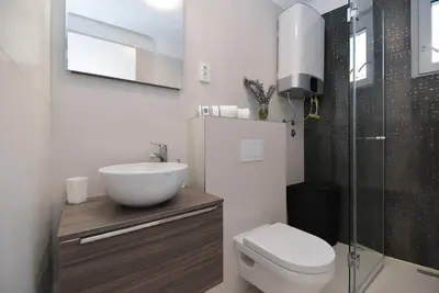 Kupaonica u objektu Apartment Nata