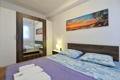 Krevet ili kreveti u jedinici u objektu Apartment Nata
