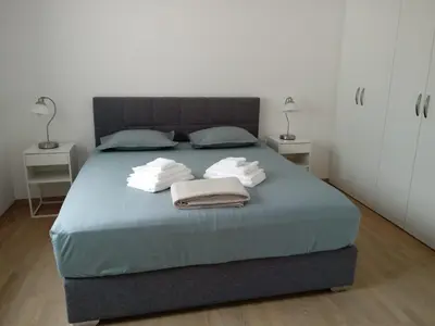 Krevet ili kreveti u jedinici u objektu SEAVIEW ROGOZNICA