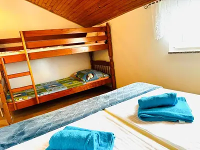 Krevet ili kreveti u jedinici u objektu Villa Bilogora & Apartments