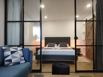 Krevet ili kreveti u jedinici u objektu Botun Luxury Apartment
