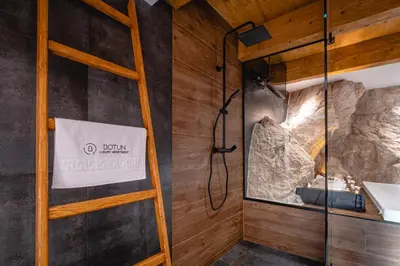 Kupaonica u objektu Botun Luxury Apartment