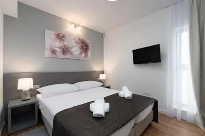 Krevet ili kreveti u jedinici u objektu House Galesic