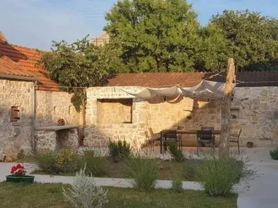 Tlocrt objekta Heritage House Vrime - stone house with heated pool