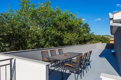 Balkon ili terasa u objektu Holiday Home Zen