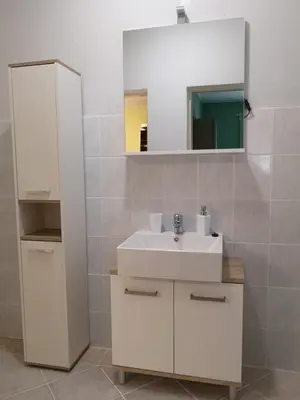 Kupaonica u objektu Apartmani Ljuba