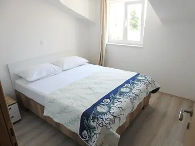 Krevet ili kreveti u jedinici u objektu Apartmani Hrvoje Klarić - Srima