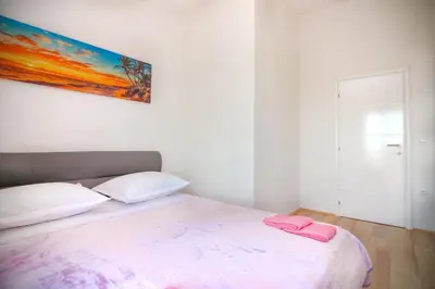 Krevet ili kreveti u jedinici u objektu Conte Čikara Apartment