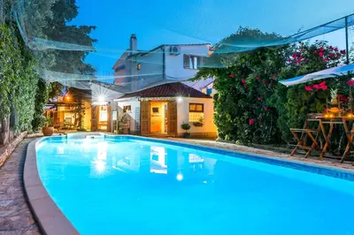 Tlocrt objekta Luxury villa with a swimming pool Rogoznica - 13374