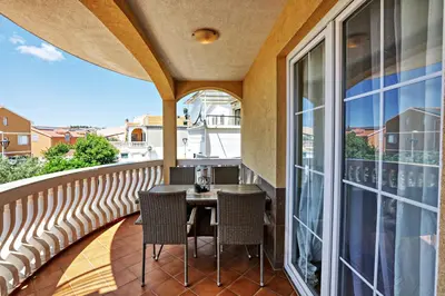 Balkon ili terasa u objektu Apartments with parking space Vodice - 13973
