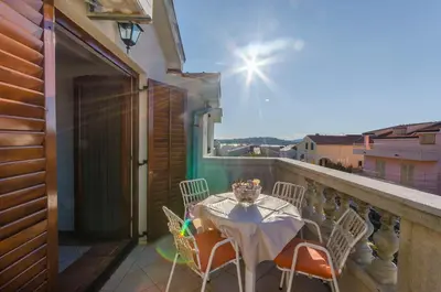 Balkon ili terasa u objektu Apartments Villa Estella