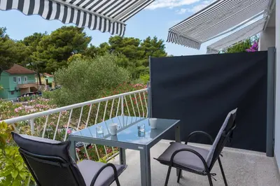 Balkon ili terasa u objektu Apartments Sky