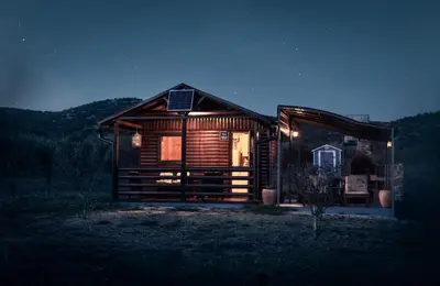 Zgrada u kojoj se nalazi vikendica