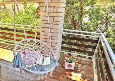 Tlocrt objekta Family apartment with shared garden, 4min to beach