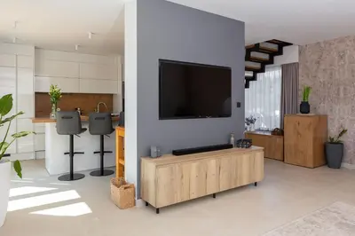 TV i/ili zabavni centar u objektu Luxury villa Indigo with swimming pool, sauna and jacuzzi in Kanica - Rogoznica