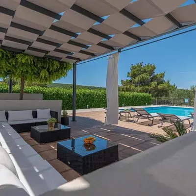 Luxurious Home In Dubrava Kod Sibenika With Sauna