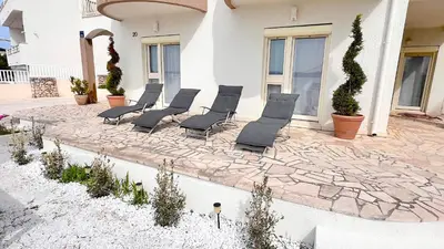 Tlocrt objekta Luxury Beach Villa, Sibenik