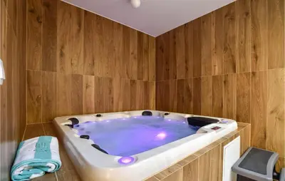 Tlocrt objekta Luxurious Home In Rogoznica With Sauna