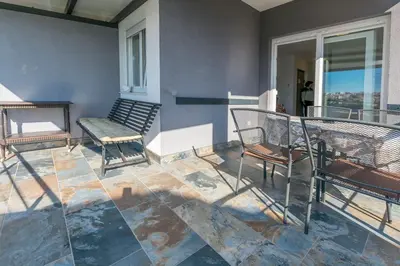 Balkon ili terasa u objektu Apartments Osti