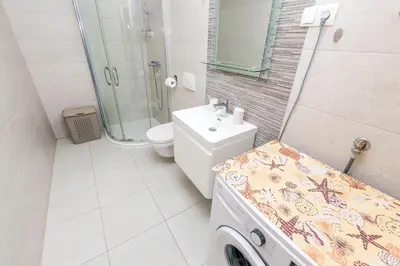 Kupaonica u objektu Apartments Osti