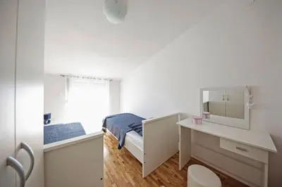 Krevet ili kreveti u jedinici u objektu Infinity Appartements in Vodice - Nord-Dalmatien