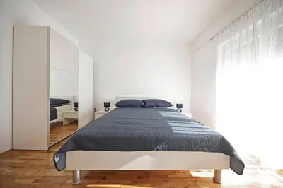 Krevet ili kreveti u jedinici u objektu Infinity Appartements in Vodice - Nord-Dalmatien
