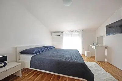 Krevet ili kreveti u jedinici u objektu Infinity Appartements in Vodice - Nord-Dalmatien
