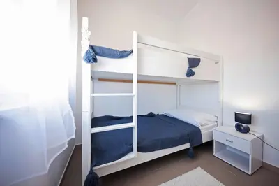Krevet ili kreveti u jedinici u objektu Infinity Appartements in Vodice - Nord-Dalmatien