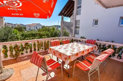 Balkon ili terasa u objektu Apartments Cvitic