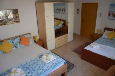 Krevet ili kreveti u jedinici u objektu Apartmani Meri