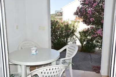 Balkon ili terasa u objektu Apartmani Meri