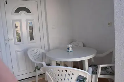 Tlocrt objekta Apartmani Meri
