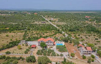 Ptičja perspektiva objekta Awesome Home In Sibenik