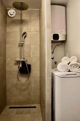Tlocrt objekta One Bedroom Apt with Garden views - Access to Amazing Rooftop Terrace, Free Parking and Gym on premises