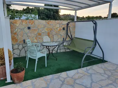 Popločani dio dvorišta ili vanjski dio objekta Apartment Elite