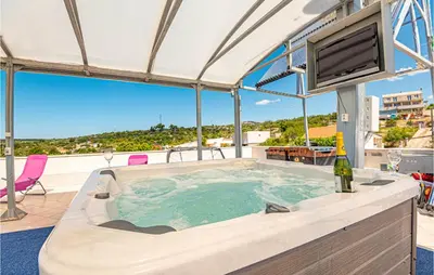 Balkon ili terasa u objektu Stunning Home In Rogoznica