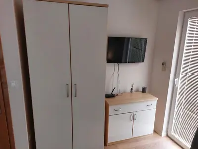 TV i/ili zabavni centar u objektu Apartments Jere