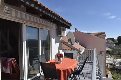 Balkon ili terasa u objektu Apartman Marko